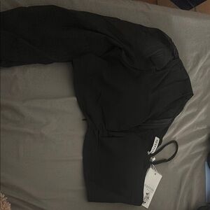 Black Crop Top by Nasty Gal